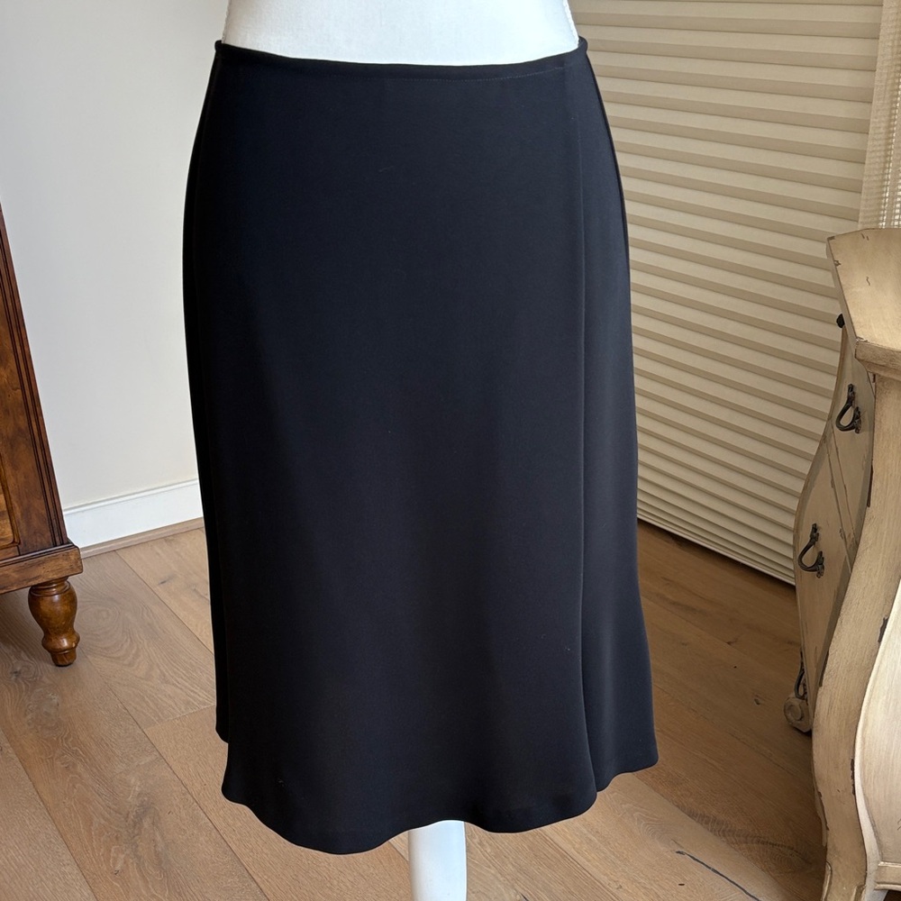 Chic Black A-Line Women's Skirt